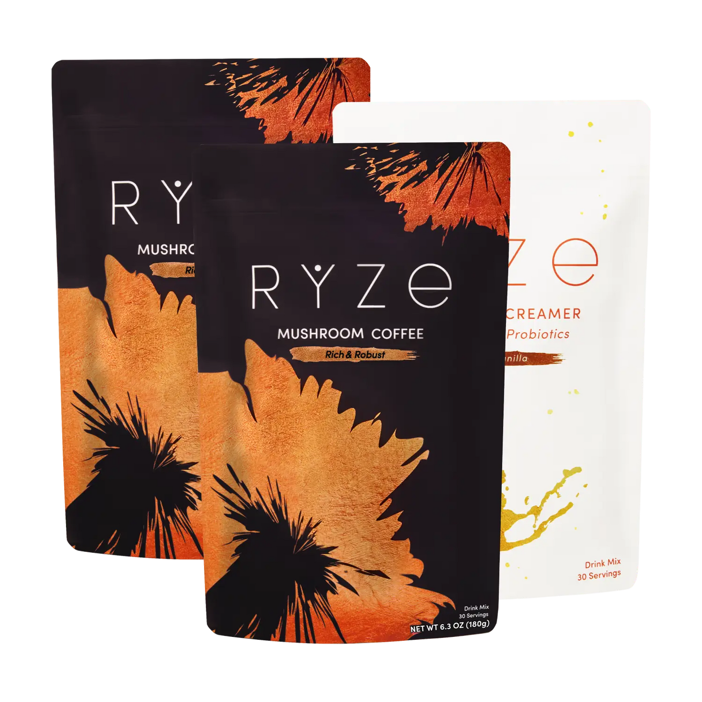 RYZE Ritual Set Dark Roast + Creamer - RDF1