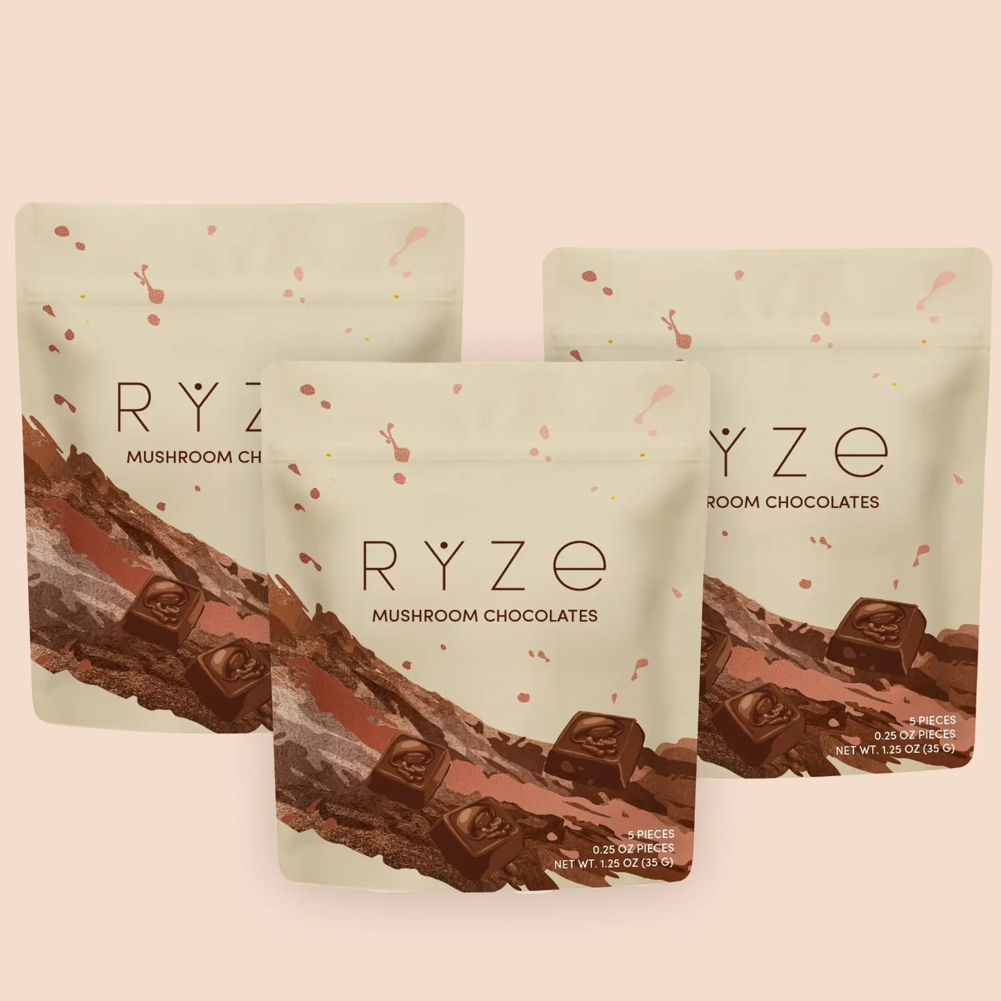 Mushroom Chocolates Rye (15 pieces) - UVGR