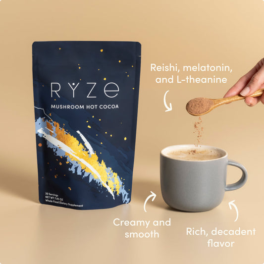 RYZE Nighttime Mushroom Cocoa Starter Bag - 0B48