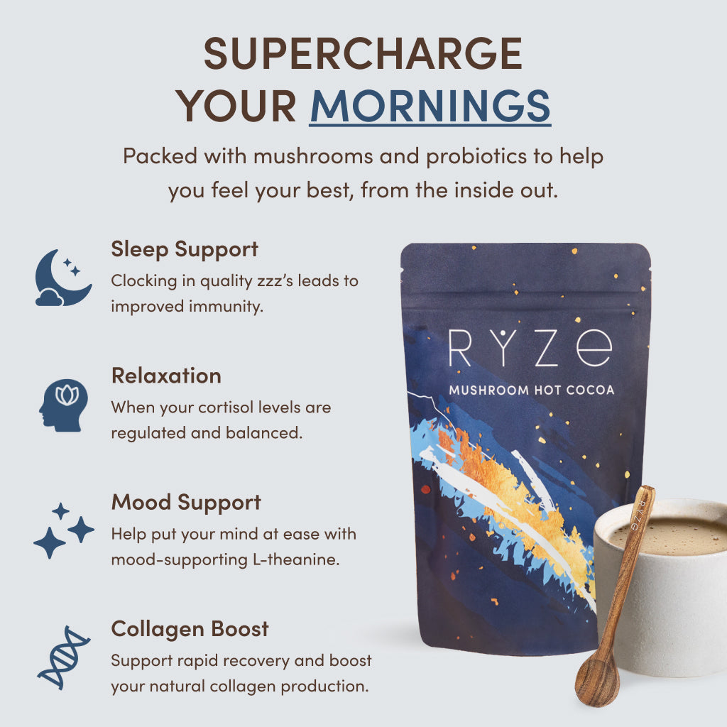 RYZE Nighttime Mushroom Cocoa Starter Bag - 0B48