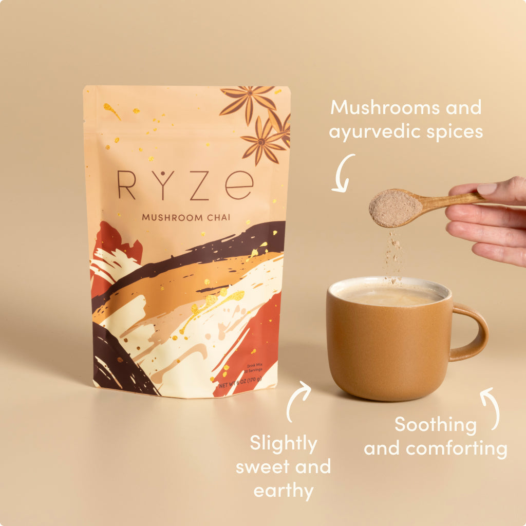 RYZE Mushroom Chai Starter Bag - 5VZL