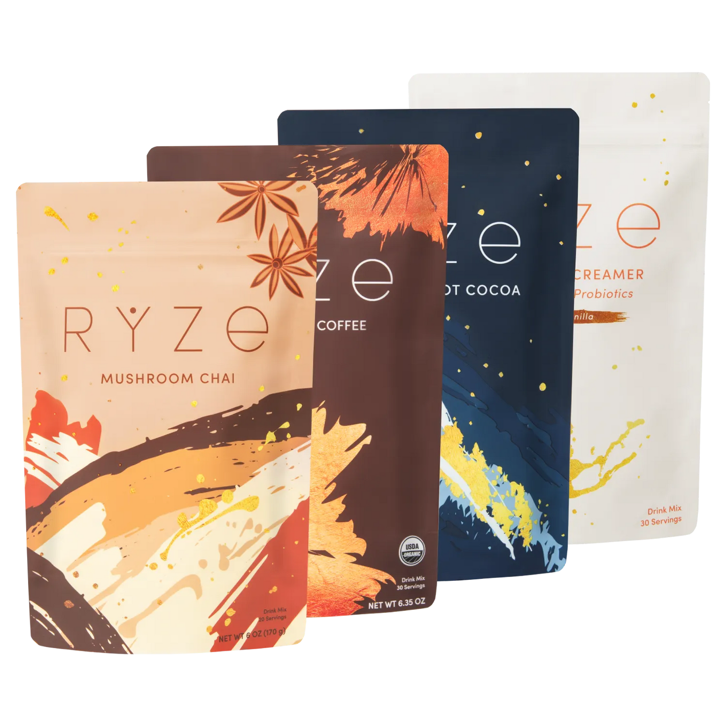 Ultimate Elevate + Unwind Bundle: Chai + Coffee + Cocoa - NOLA