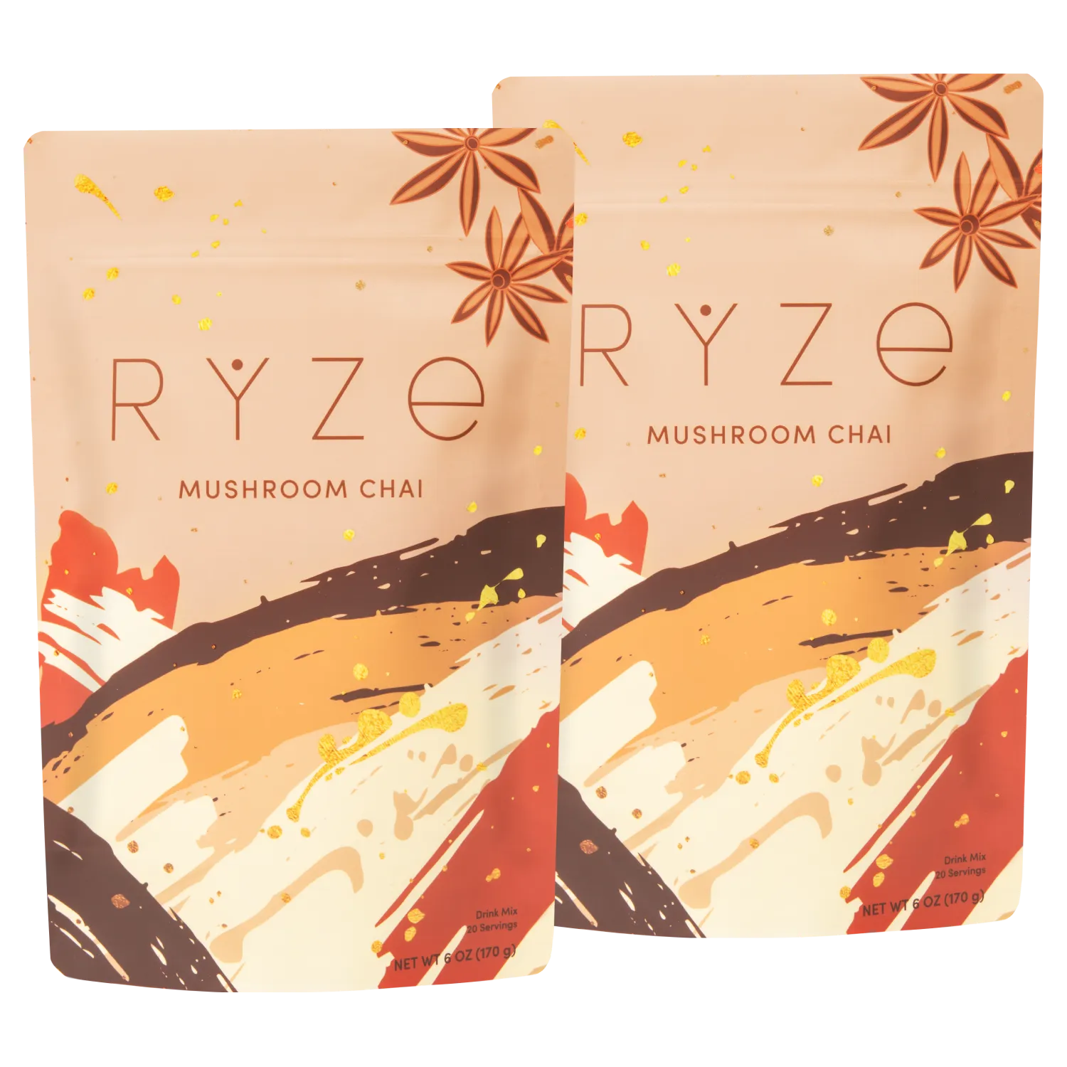 Mushroom Chai Starter Kit: 40 Servings - AM6Z