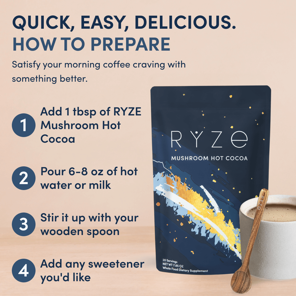 Mushroom Hot Cocoa (20 servings) - YTC9