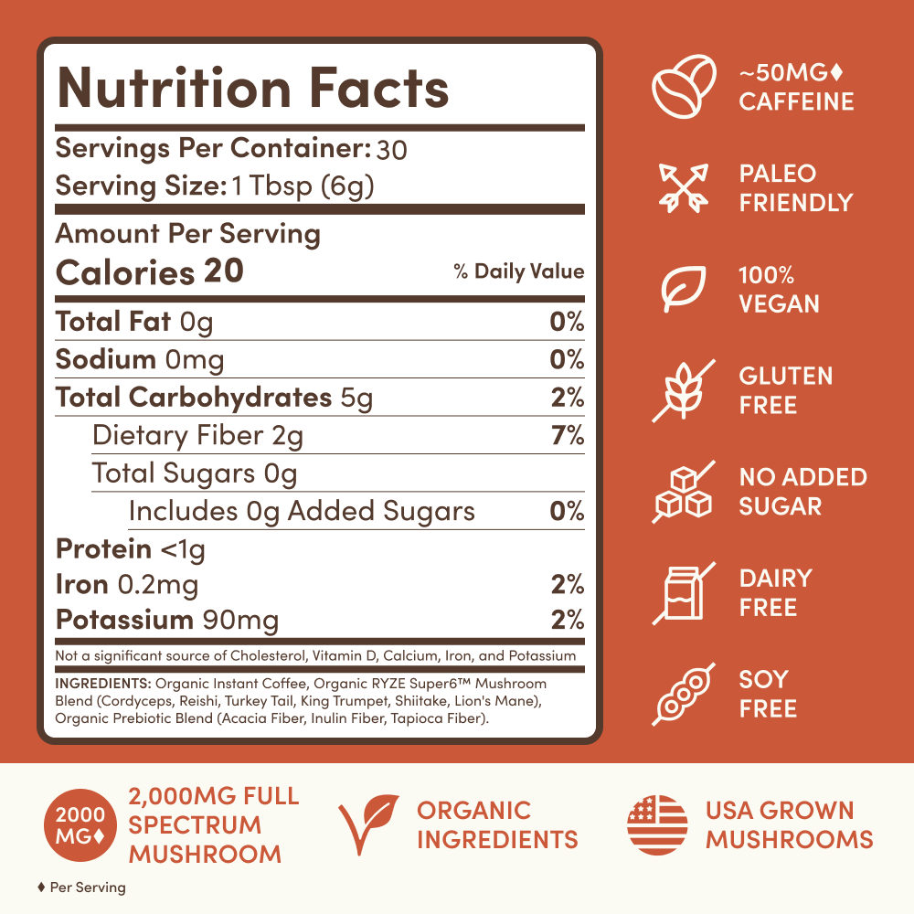 Mushroom Coffee 30 Serving - IMNC