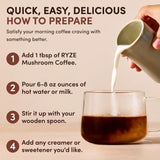 Mushroom Coffee Dark Roast (30 Servings) - 6W8N