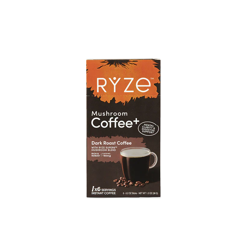 Dark Roast Mushroom Coffee Carton - KI7I