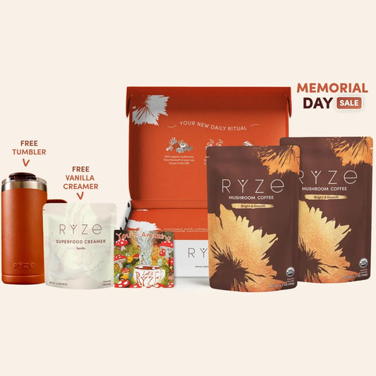 Mushroom Coffee Starter Kit 60 Serving - LQ7E