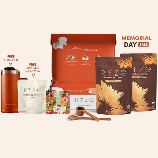 Mushroom Coffee Starter Kit (60 servings) - B69C