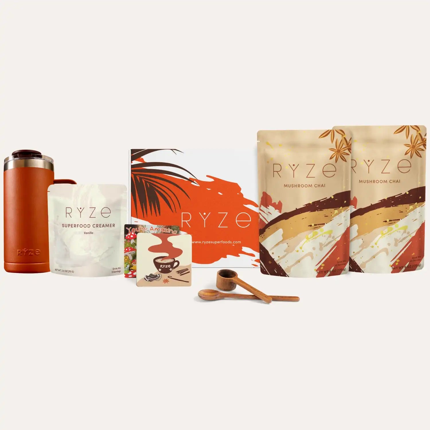 Mushroom Chai Starter Kit (40 Servings) - 3APN