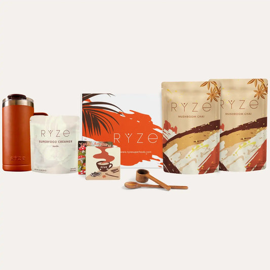 Mushroom Chai Starter Kit (40 Servings) - 8Y8U