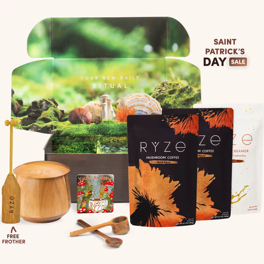 Mushroom Coffee Ritual Set - IP1Y