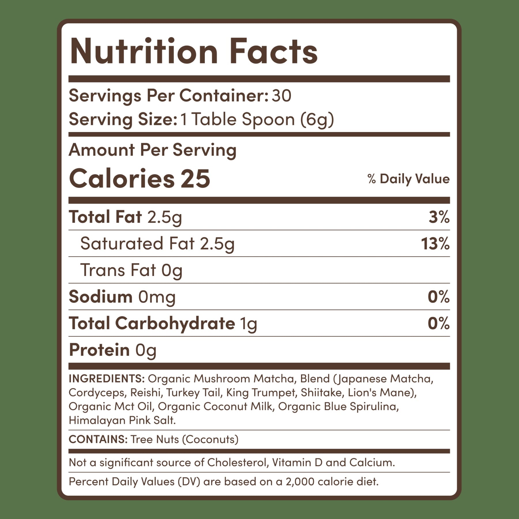 Mushroom Matcha (1 Pack - 30 Servings) - Y7KI