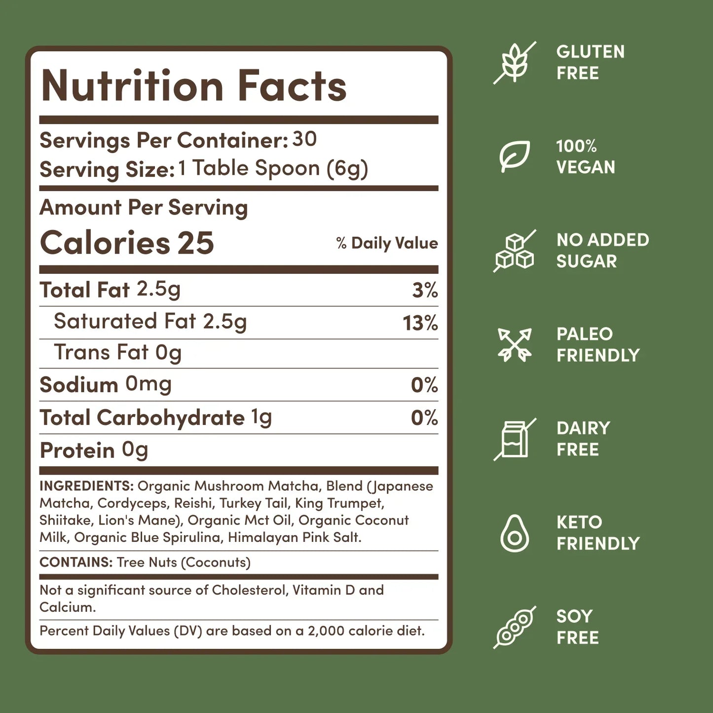 Mushroom Matcha (30 Servings) - OTBJ