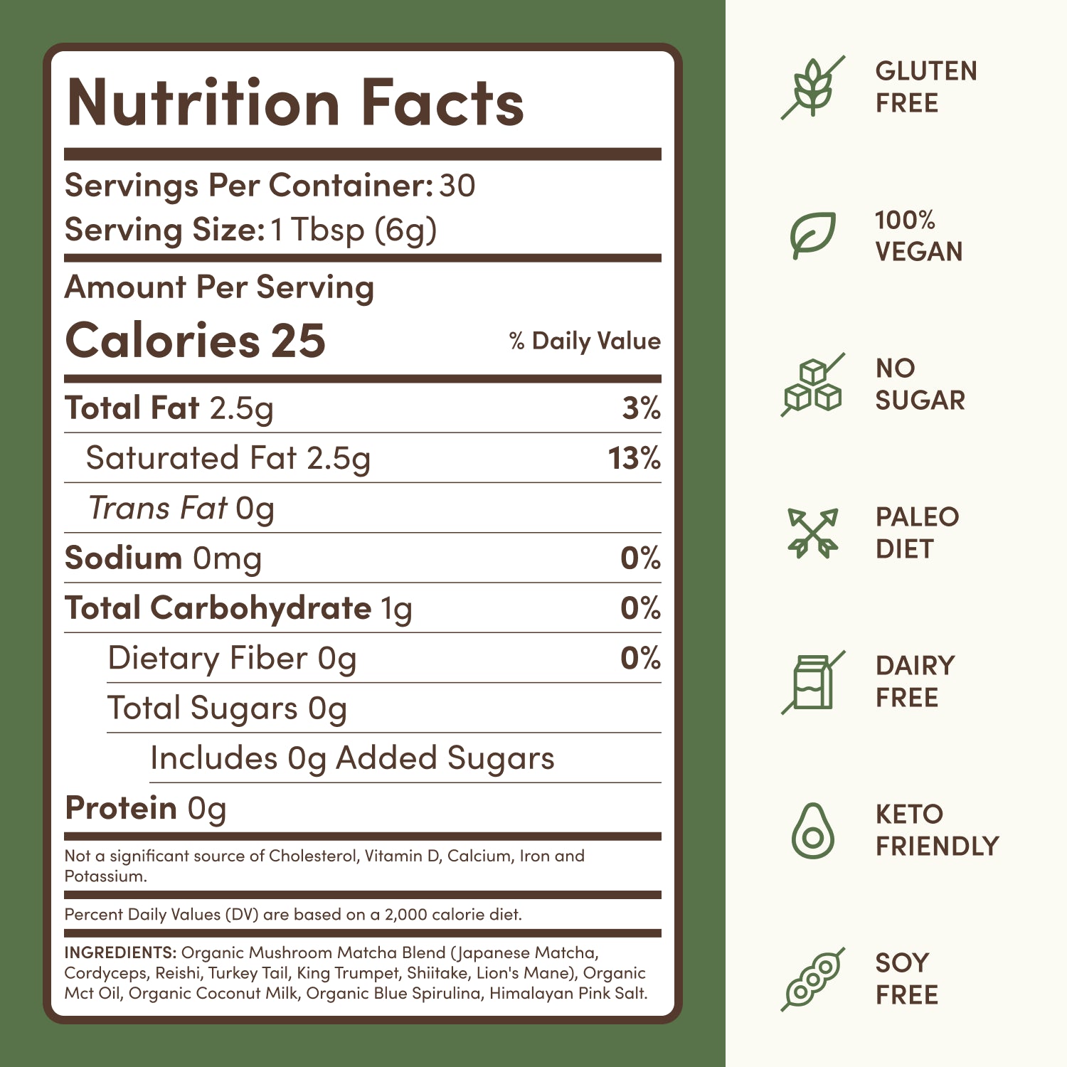 Mushroom Matcha Starter Kit (60 Servings) - KZDR
