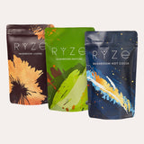 RYZE Mushroom Matcha - with 6 Organic Adaptogenic Mushrooms Grown In USA and Ceremonial-Grade Japanese Matcha - D62X